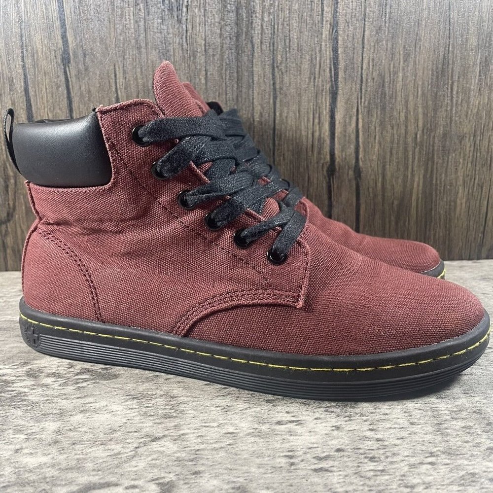 Dr. Martens Maelly Women's Shoes Boots Size 7 (38EU) Red Excellent Condition